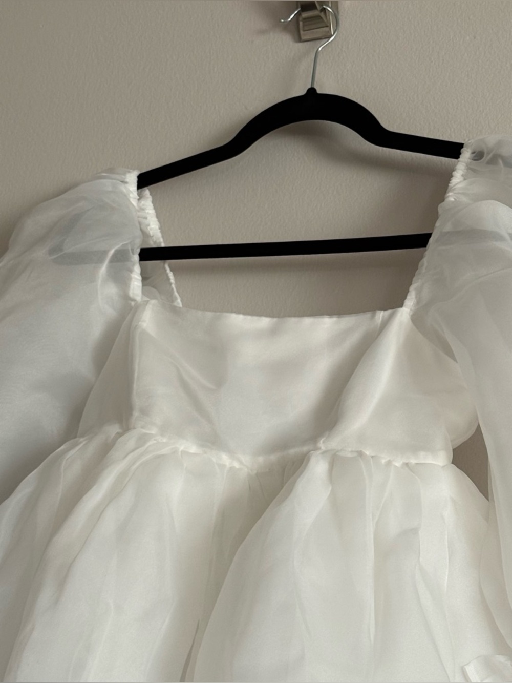 Selkie Ivory Puff Dress - Picture 5 of 7